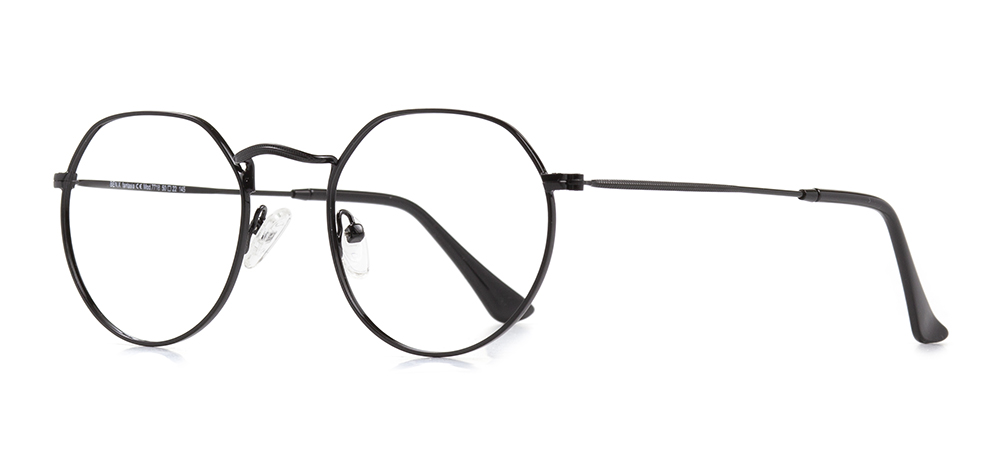 BENX FANTASIA Eyeglasses Teenage Man,Woman,Unisex Geometrical Full-Rimmed Metal Unfiltered BXMTL 7718.50-C.06